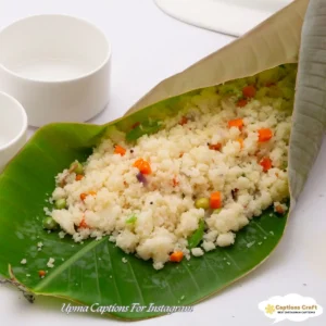 135+ Irresistible Upma Captions For Instagram That Will Inspire Your Quotes Game