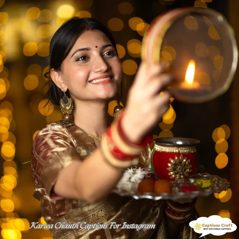 143+ Magical Karwa Chauth Captions For Instagram to Celebrate Love and Tradition