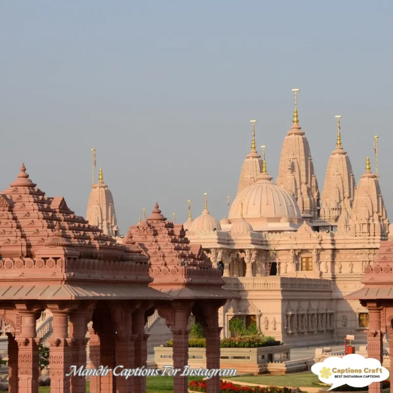 147+ Inspiring Mandir Captions For Instagram and Quotes to Shine Bright