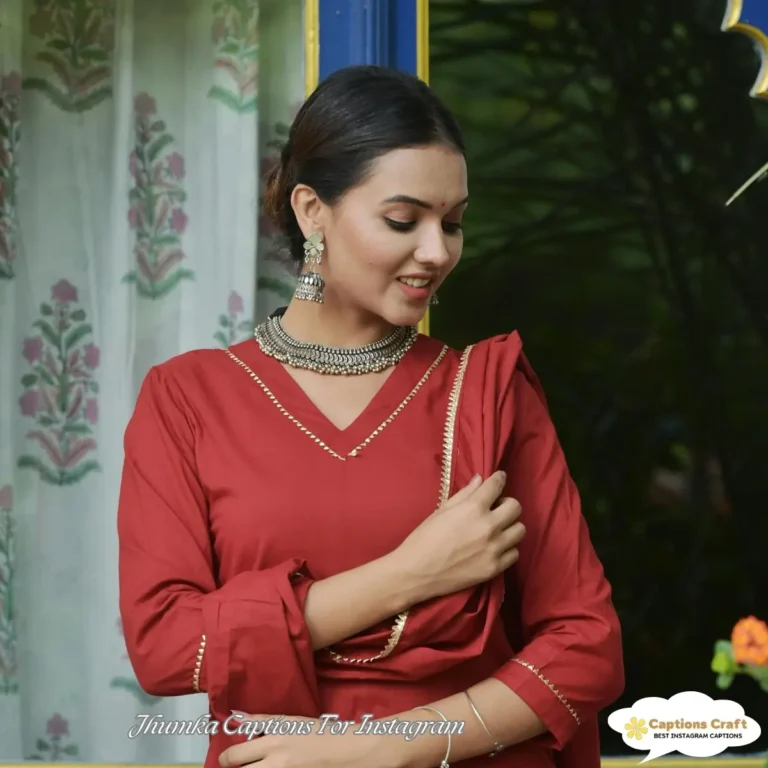 147+ Radiant Jhumka Captions For Instagram That Shine Brightly