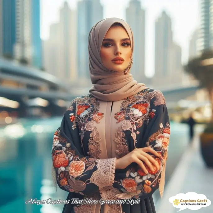 Abaya Captions That Show Grace and Style