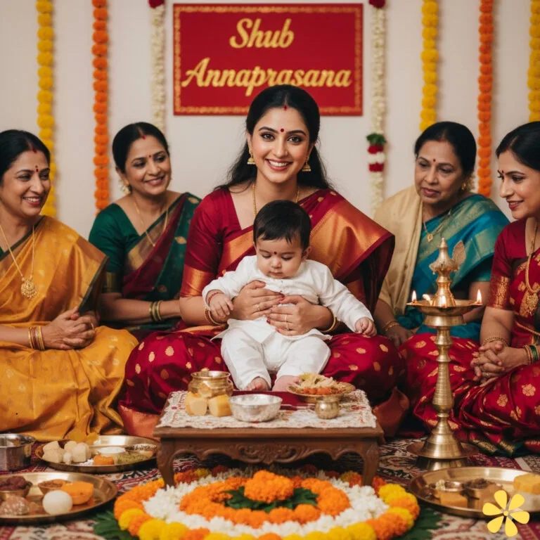 139+ Traditional Annaprasana Puja Captions For Instagram and Quotes Moments