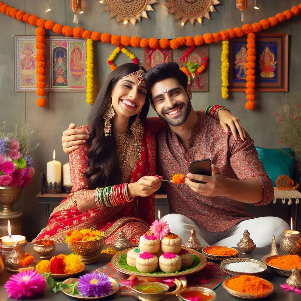 139+ Traditional Bhai Dooj Puja Captions For Instagram Moments