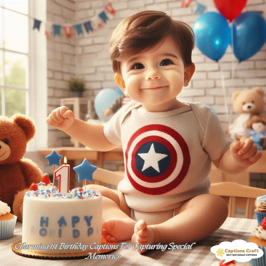 143+ Cute 1st Birthday Captions For Instagram And Quotes For Little Star Moments