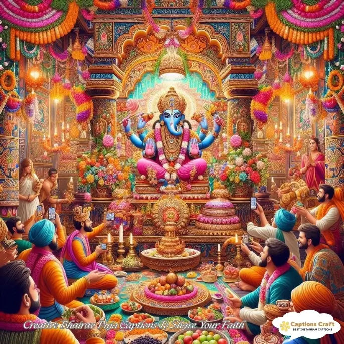 Creative Bhairav Puja Captions To Share Your Faith