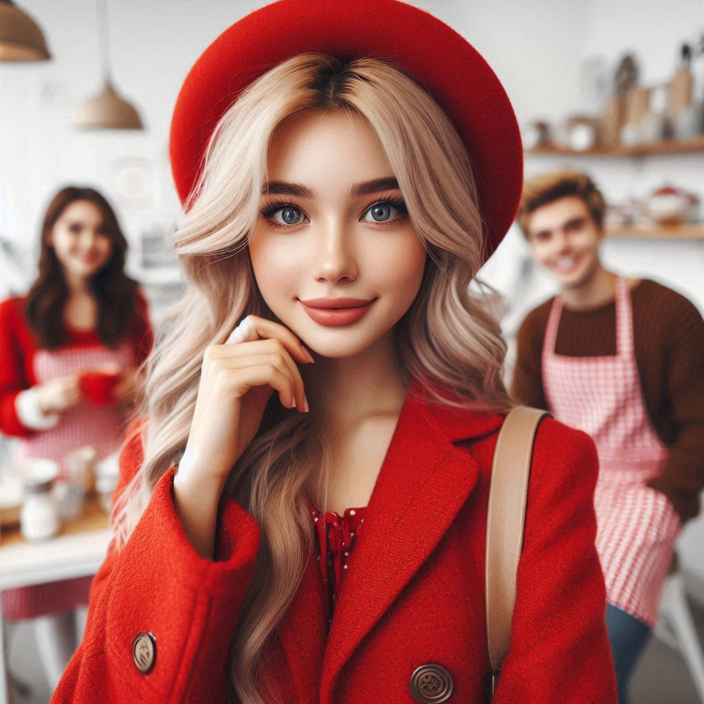 Creative Red Outfit Captions For Instagram