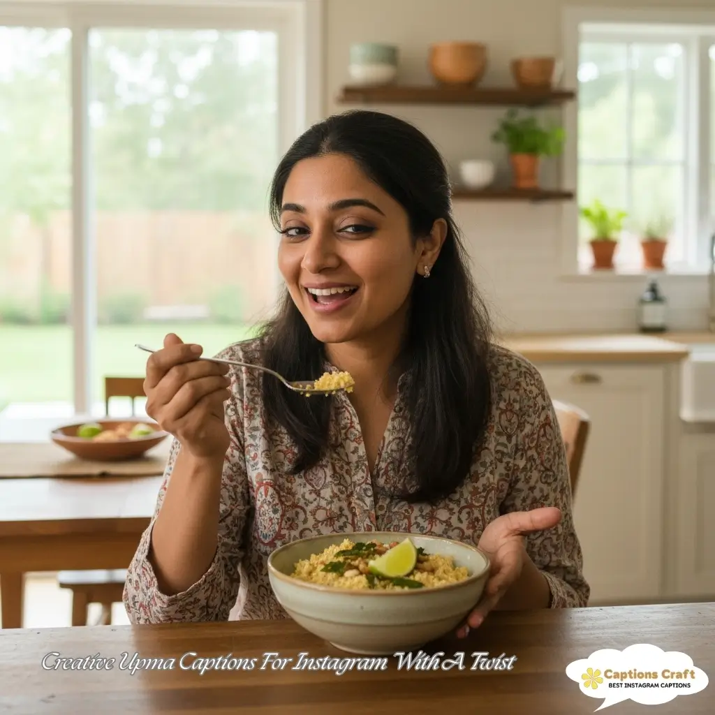 135+ Irresistible Upma Captions For Instagram That Will Inspire Your Quotes Game