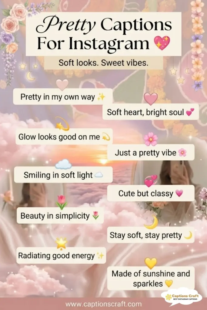 145+ Inspiring Pretty Captions For Instagram and Quotes to Brighten Your Feed