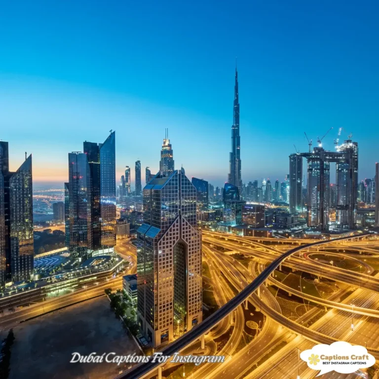 Dubai Captions For Instagram and Quotes: 125+ Stunning Phrases for Your Dream Adventure
