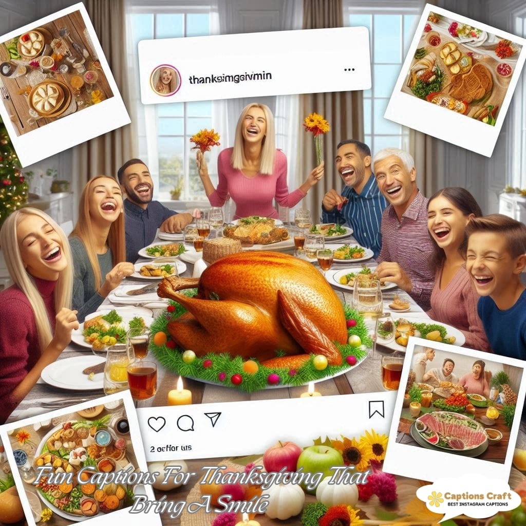 Fun Captions For Thanksgiving That Bring A Smile