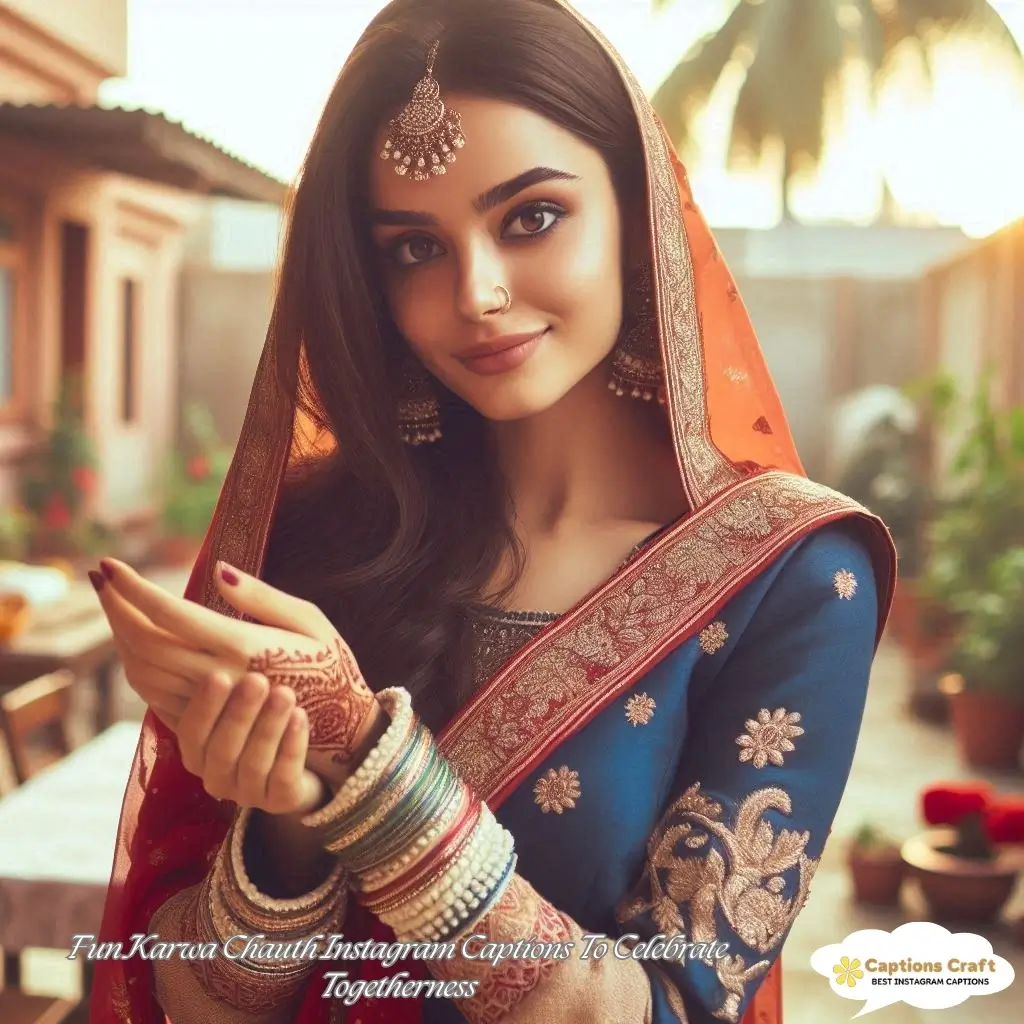 143+ Magical Karwa Chauth Captions For Instagram to Celebrate Love and Tradition
