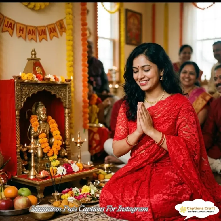 Hanuman Puja Captions For Instagram