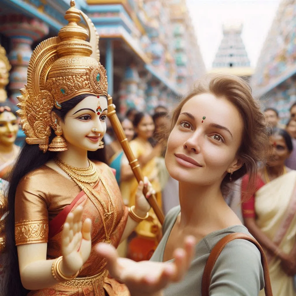 127+ Divine Meenakshi Temple Puja Captions For Instagram and Quotes