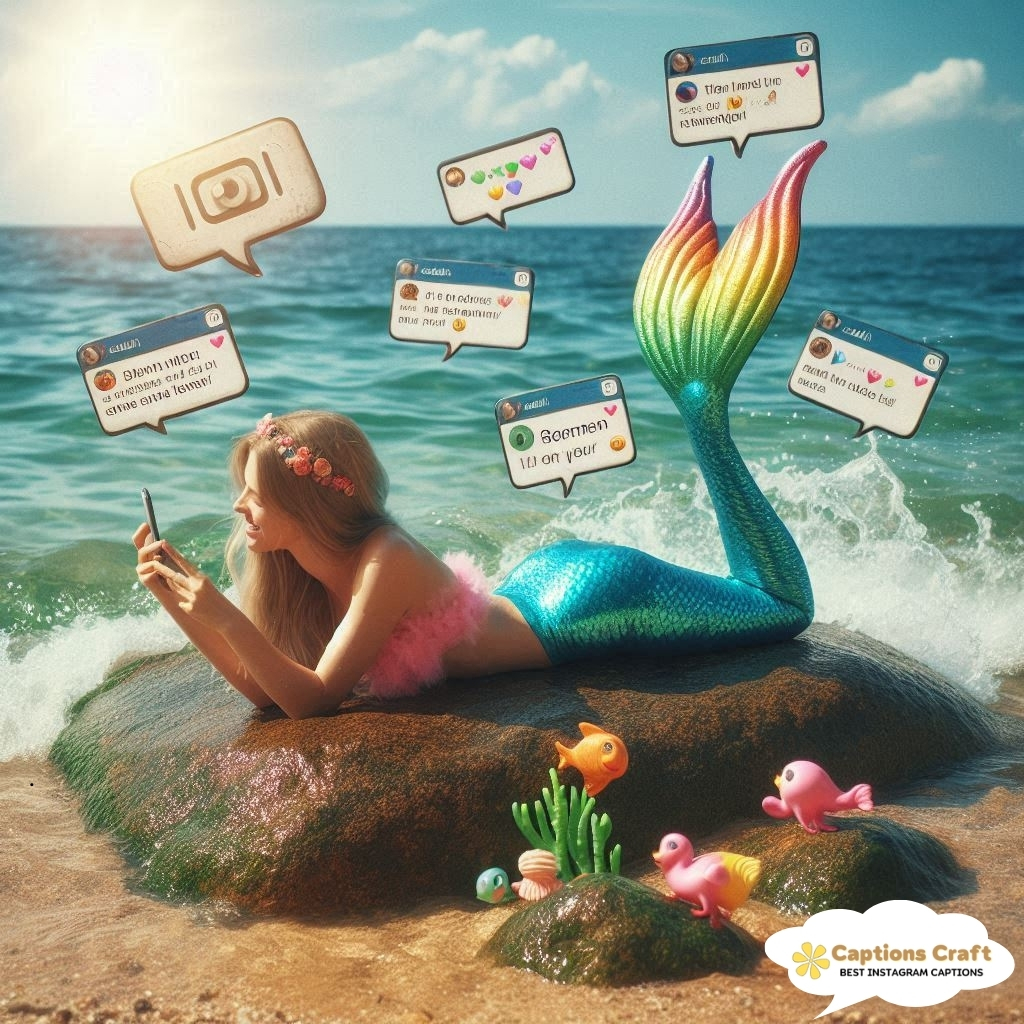 Hashtags On Mermaid Captions That Boost Engagement
