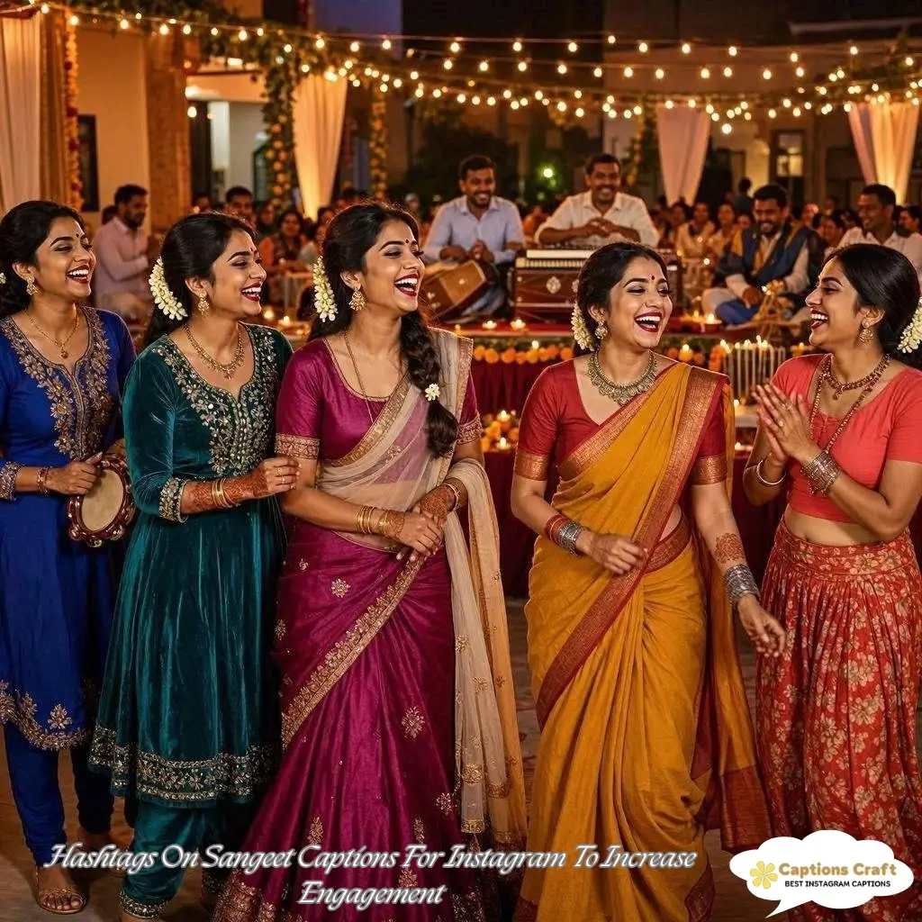 127+ Creative Sangeet Captions For Instagram and Quotes to Spark Joy