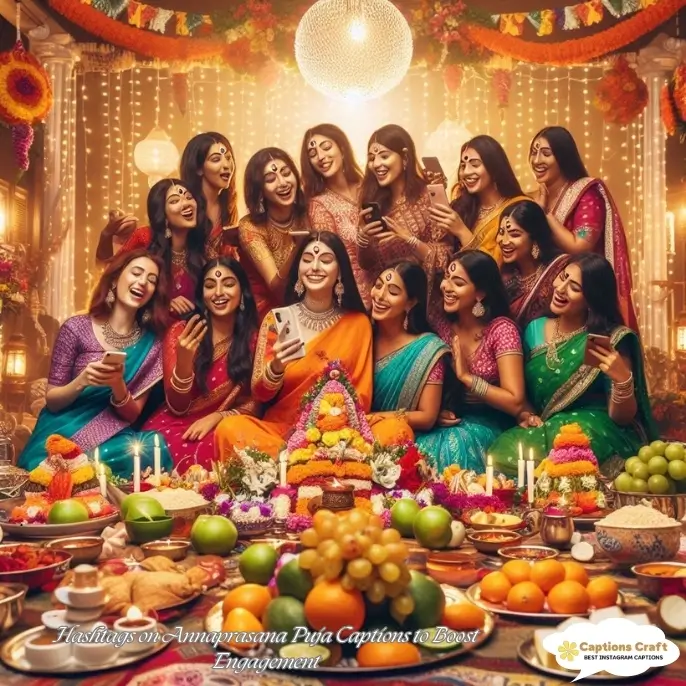 Hashtags on Annaprasana Puja Captions to Boost Engagement