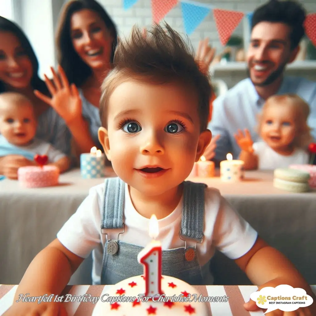 143+ Cute 1st Birthday Captions For Instagram And Quotes For Little Star Moments