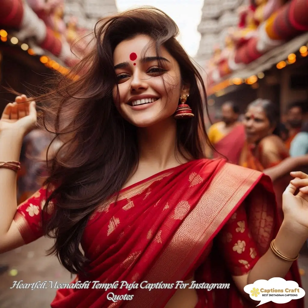 127+ Divine Meenakshi Temple Puja Captions For Instagram and Quotes