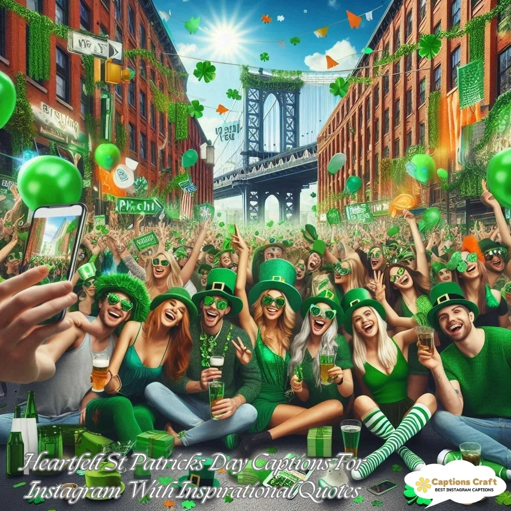 Heartfelt St Patricks Day Captions For Instagram With Inspirational Quotes