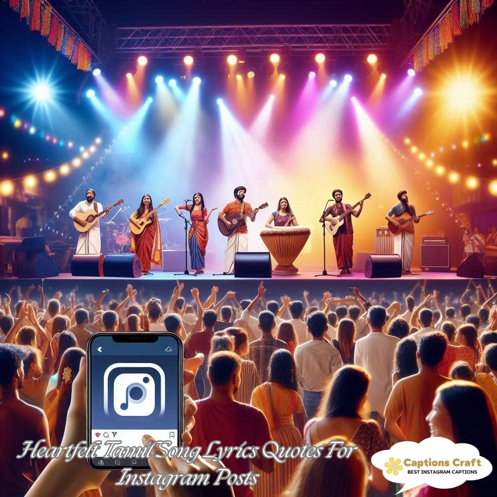 123+ Charming Tamil Song Lyrics Captions For Instagram and Inspiring Quotes in 2026