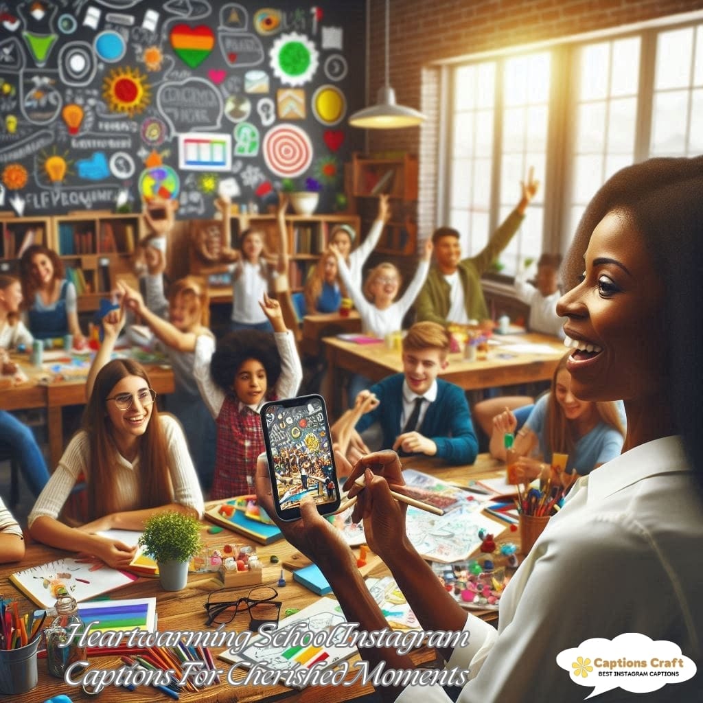 Heartwarming School Instagram Captions For Cherished Moments