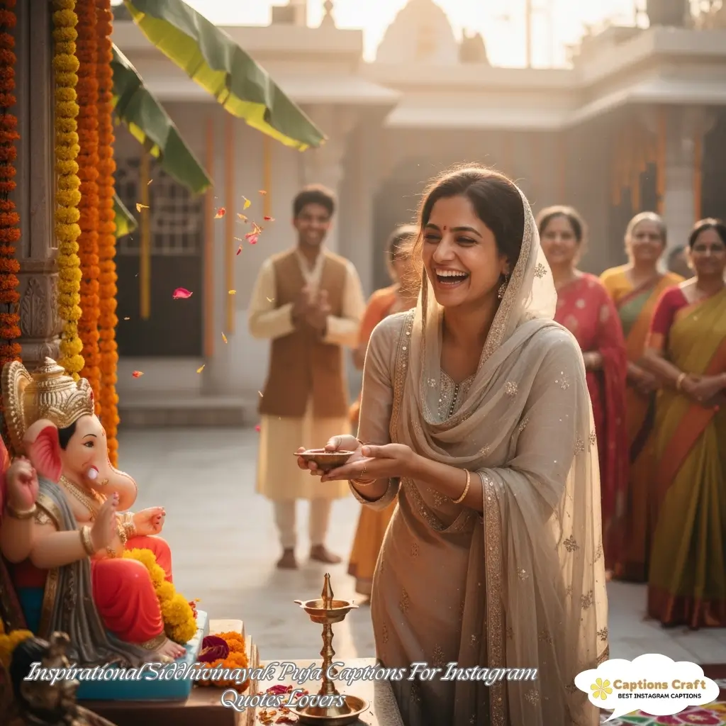 145+ Inspiring Siddhivinayak Puja Captions For Instagram and Quotes to Share
