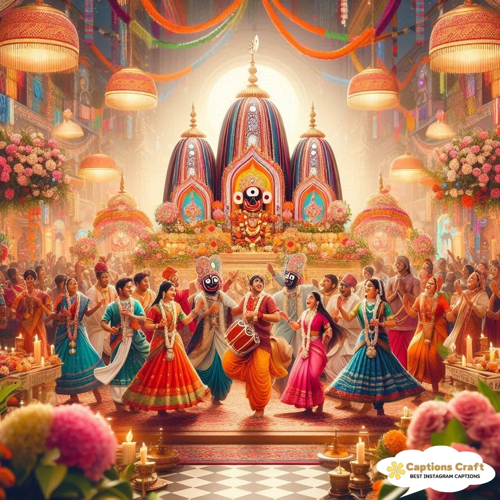 Inspiring Jagannath Puja Captions For Your Journey