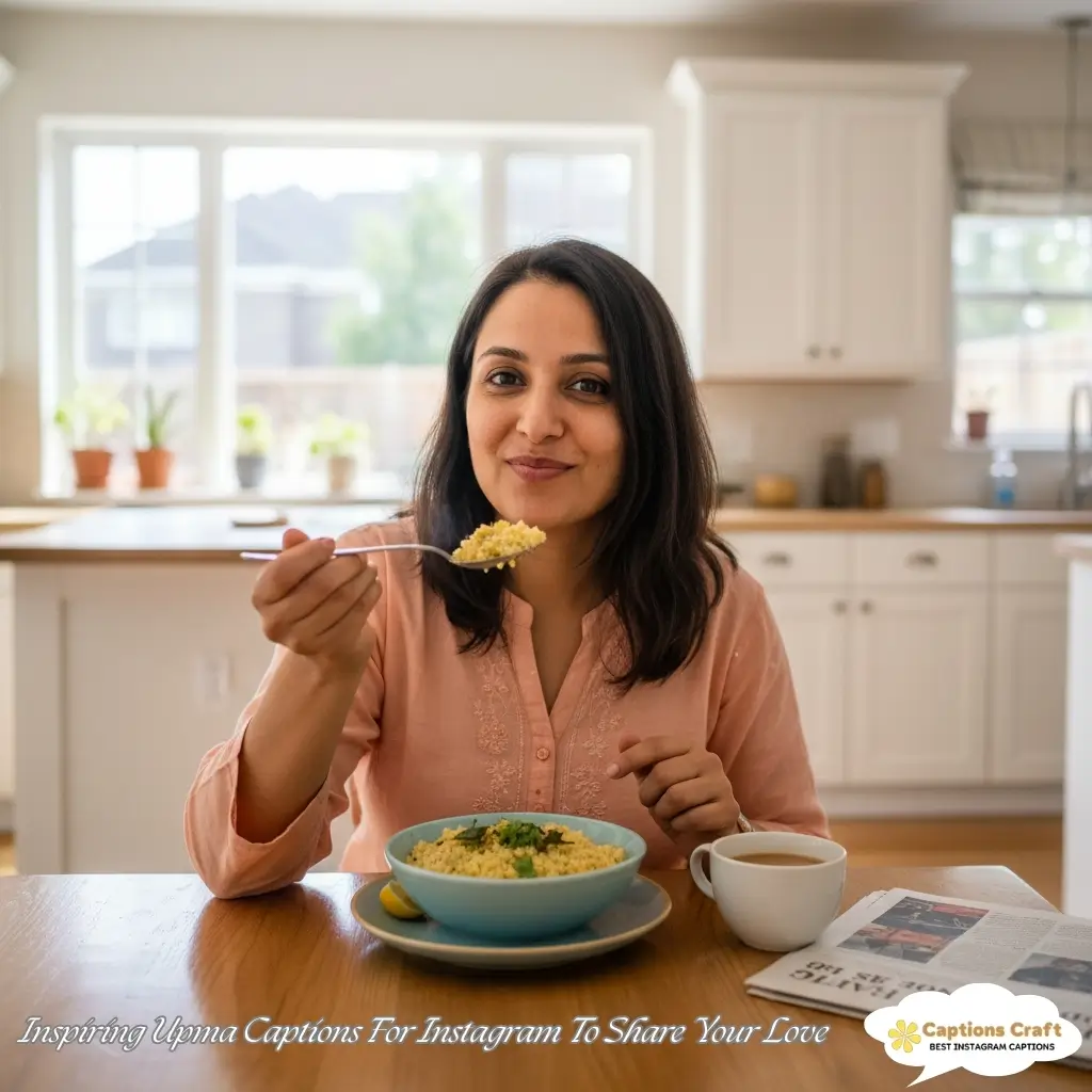 135+ Irresistible Upma Captions For Instagram That Will Inspire Your Quotes Game