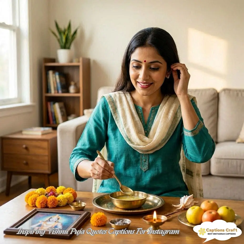 137+ Powerful Vishnu Puja Captions For Instagram That Inspire Devotion and Reflection