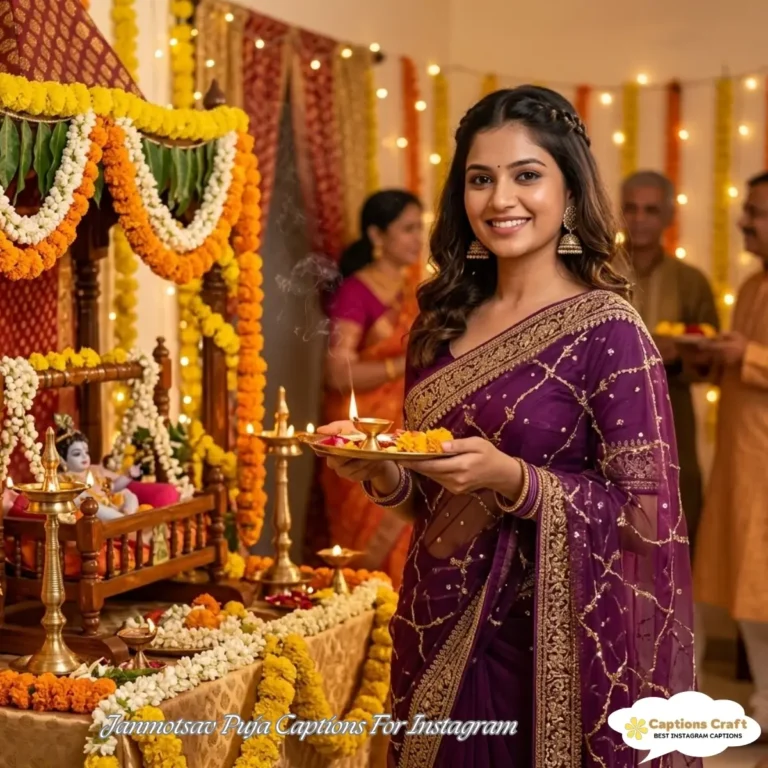 Janmotsav Puja Captions For Instagram