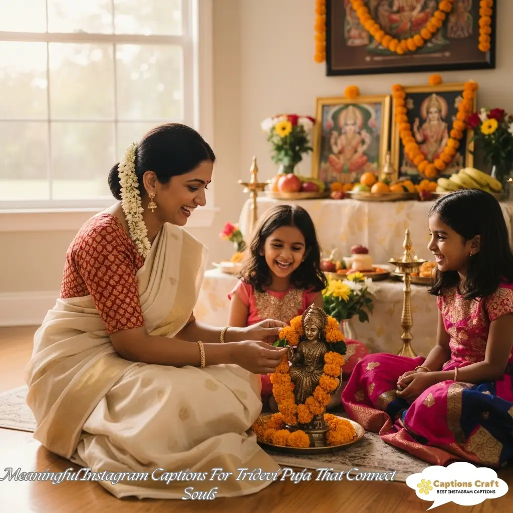 127+ Inspiring Tridevi Puja Captions For Instagram and Quotes You Can't Miss