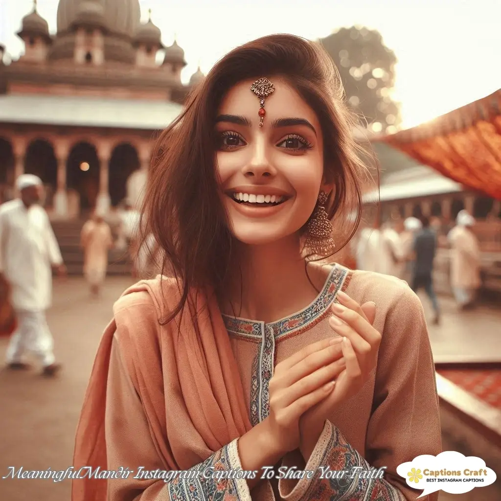 147+ Inspiring Mandir Captions For Instagram and Quotes to Shine Bright
