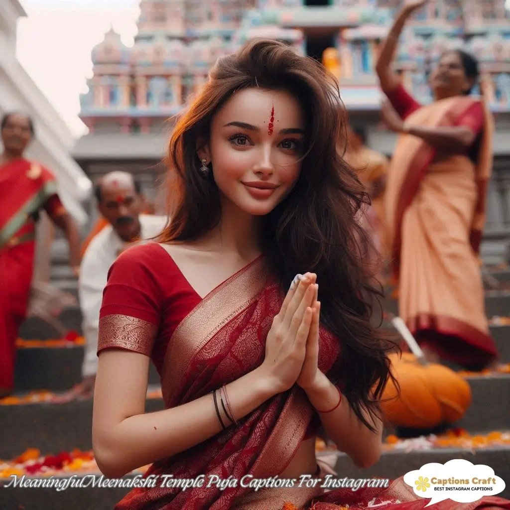 127+ Divine Meenakshi Temple Puja Captions For Instagram and Quotes