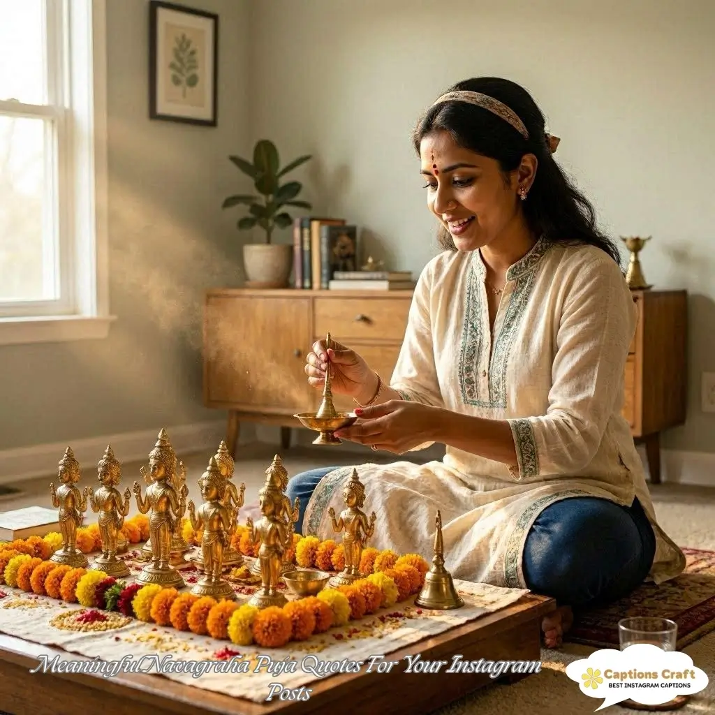 139+ Inspiring Navagraha Puja Captions For Instagram and Quotes to Shine Bright