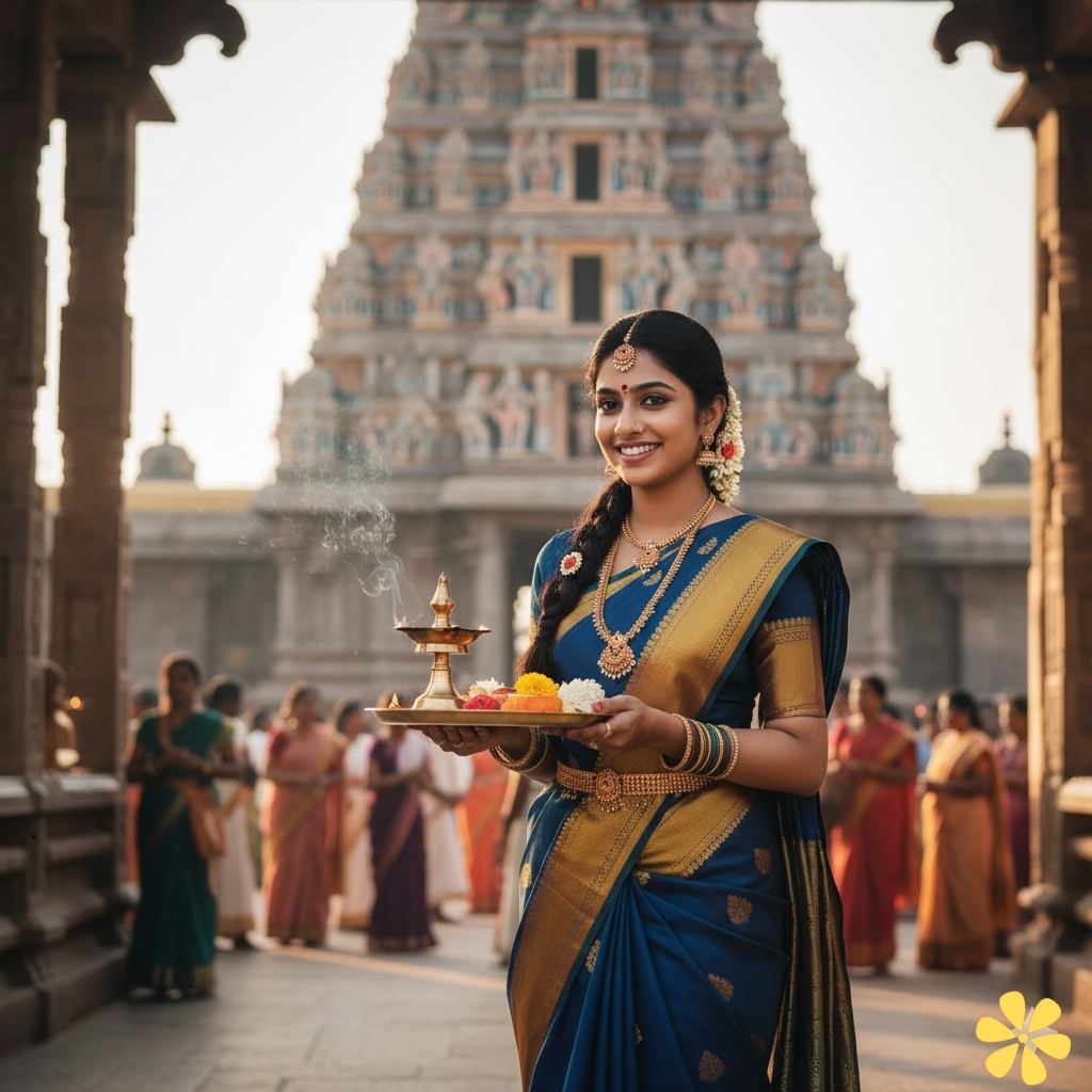 200+ Meenakshi Temple Puja Captions for Instagram to Celebrate Divine Moments 2 Meenakshi Temple Puja Captions for Instagram