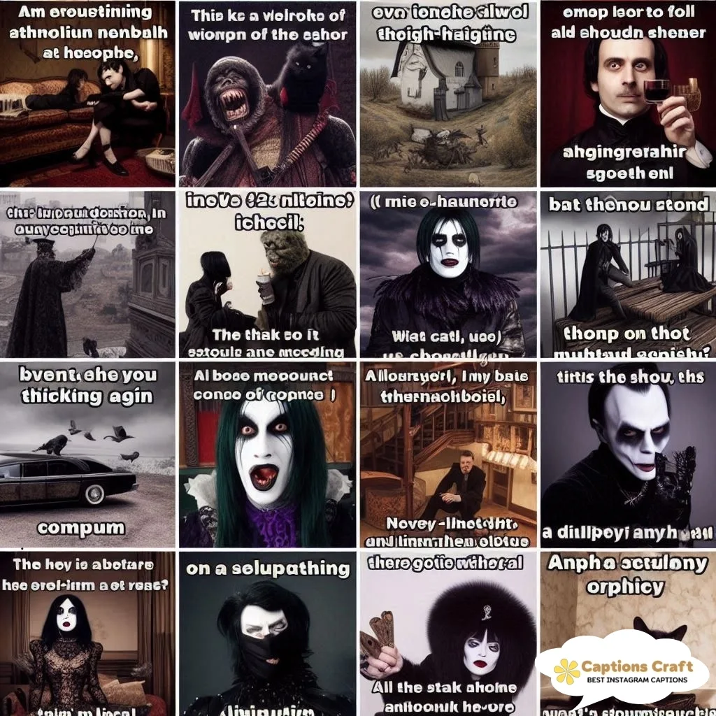 127+ Enigmatic Goth Captions For Instagram And Quotes That Speak to Your Dark Soul