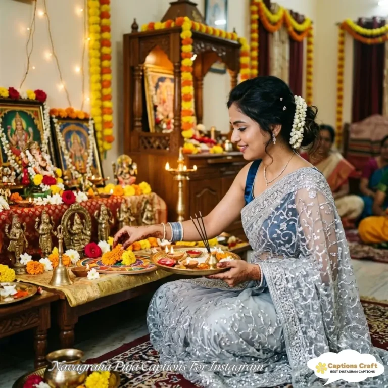 Navagraha Puja Captions For Instagram