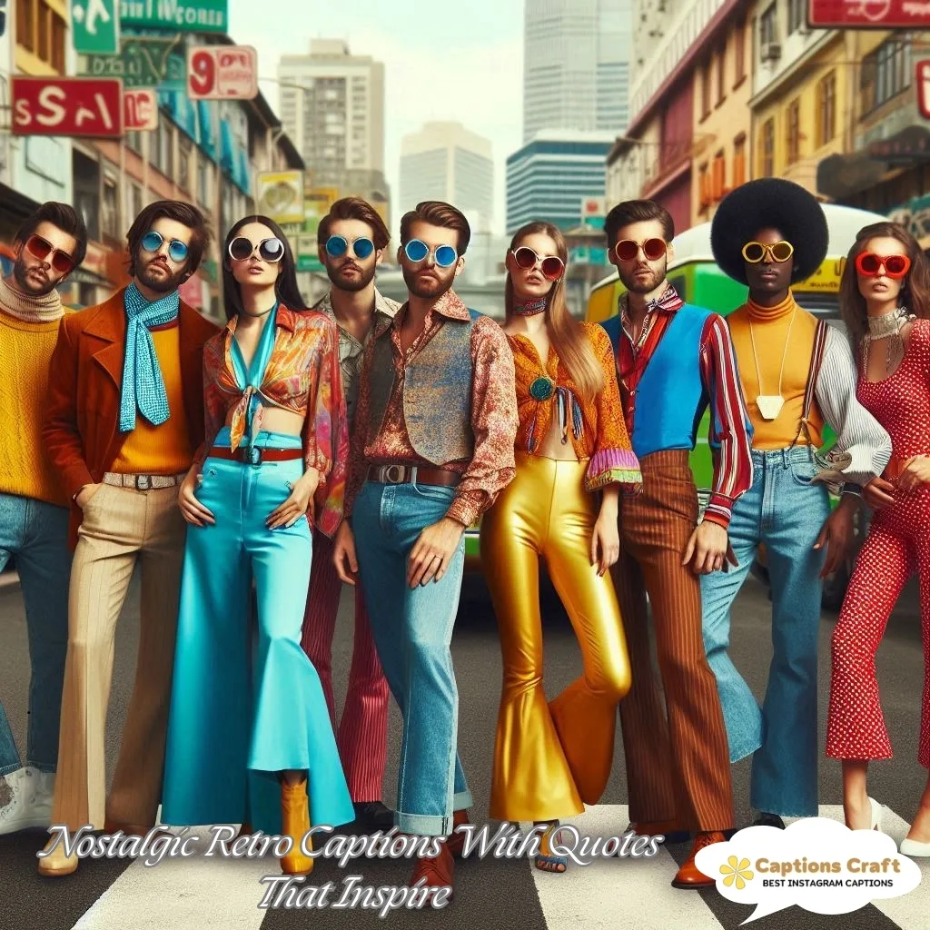 Nostalgic Retro Captions With Quotes That Inspire