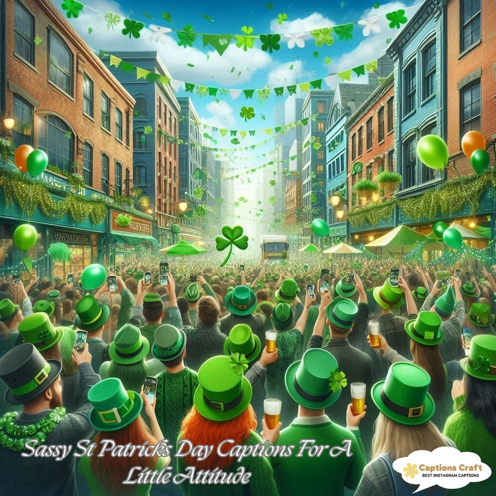 Sassy St Patricks Day Captions For A Little Attitude