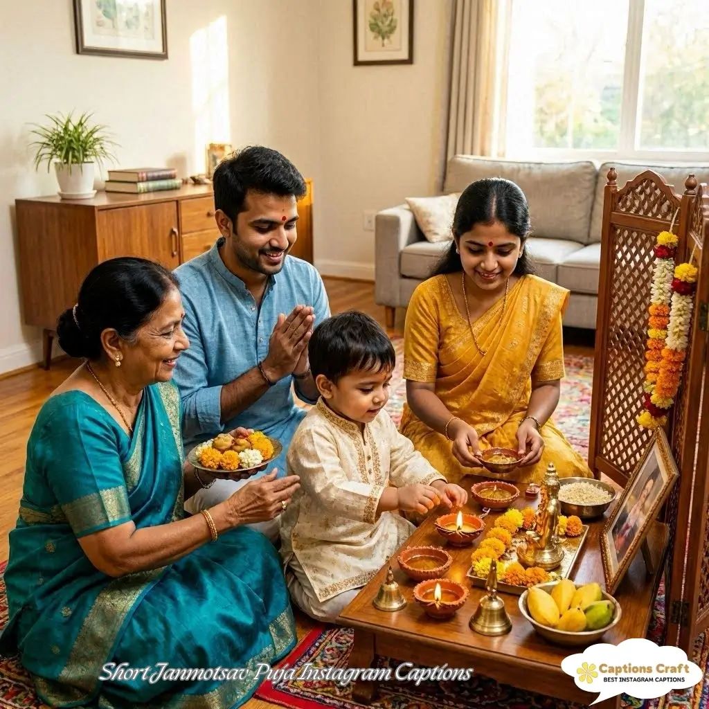129+ Magical Janmotsav Puja Captions For Instagram & Quotes to Celebrate Joy