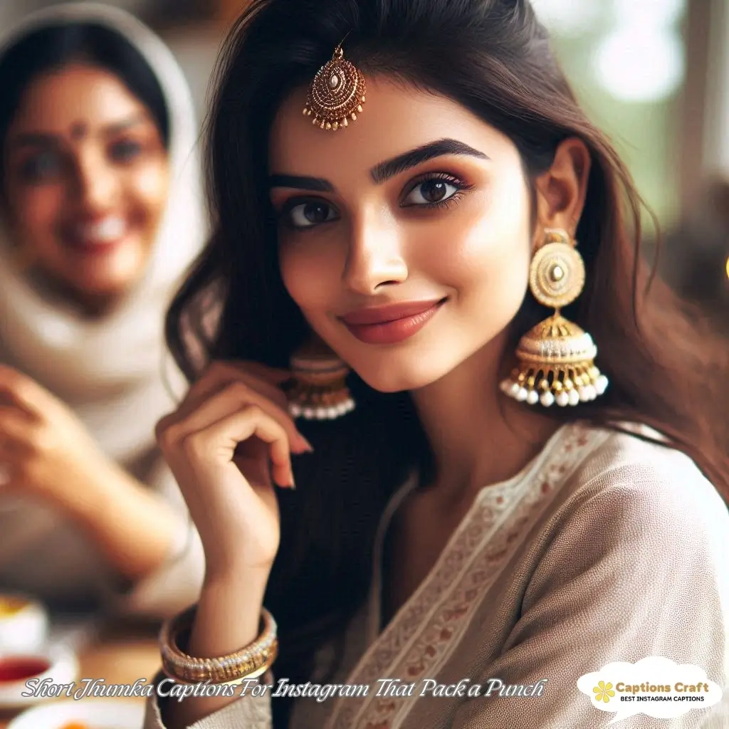 147+ Radiant Jhumka Captions For Instagram That Shine Brightly