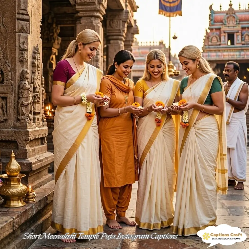 127+ Divine Meenakshi Temple Puja Captions For Instagram and Quotes