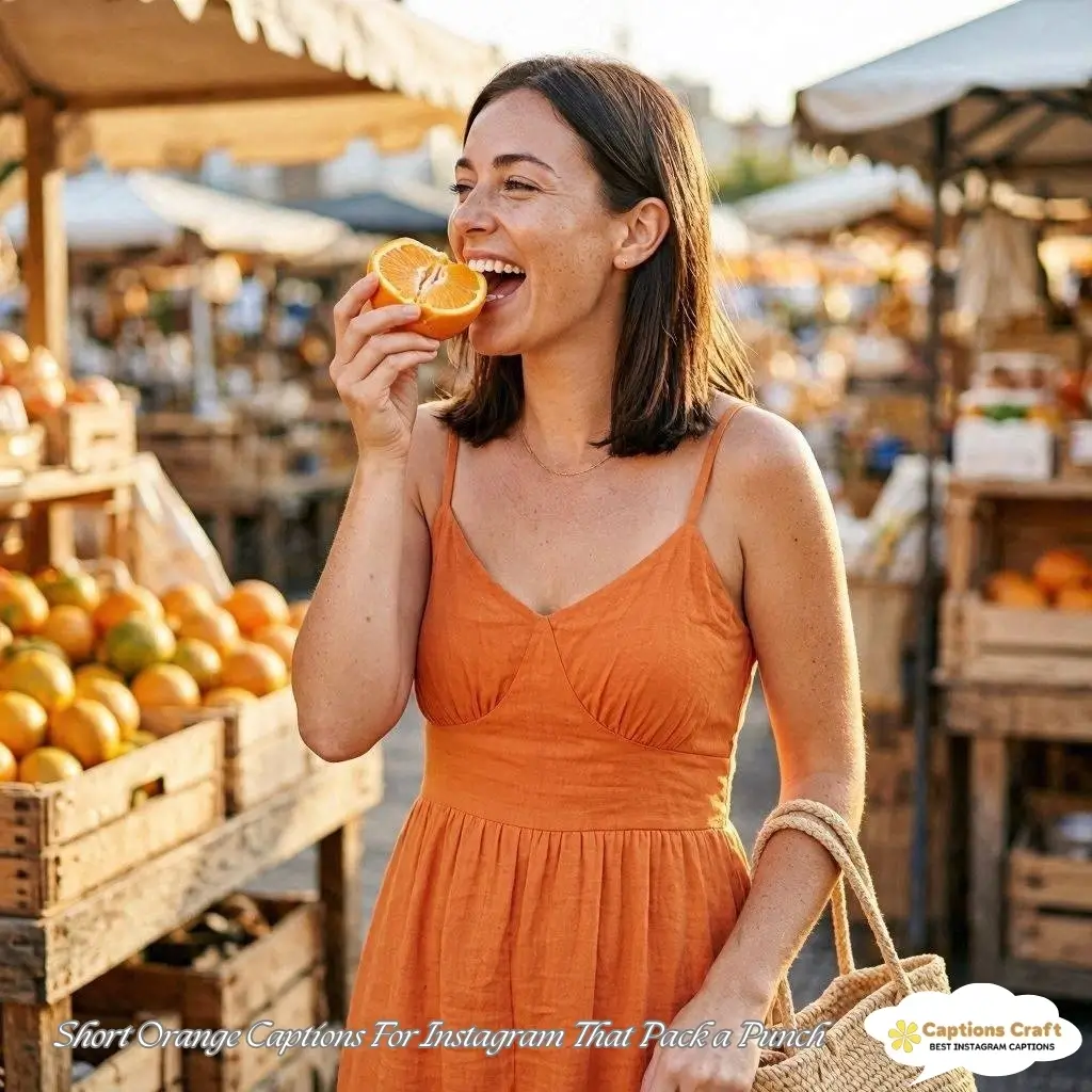 123+ Creative Orange Captions For Instagram and Quotes to Brighten Your Feed