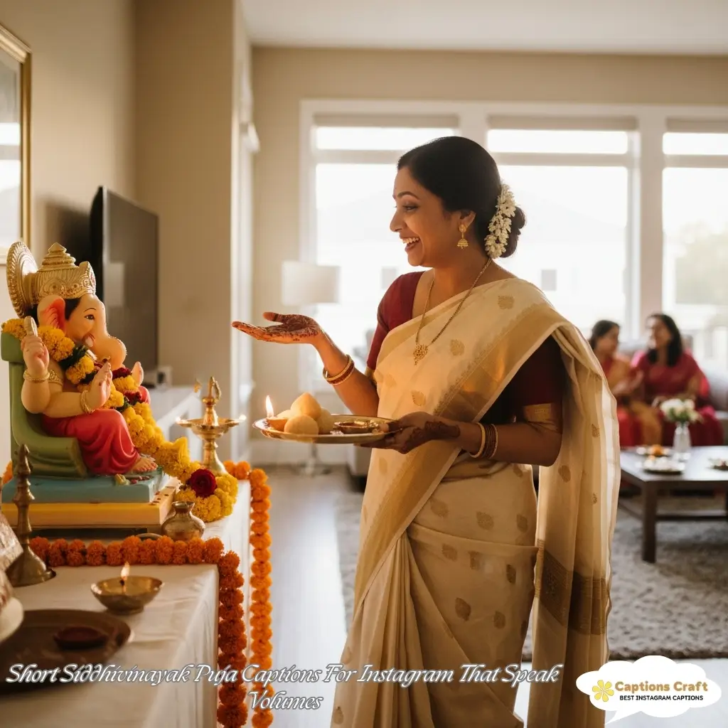 145+ Inspiring Siddhivinayak Puja Captions For Instagram and Quotes to Share