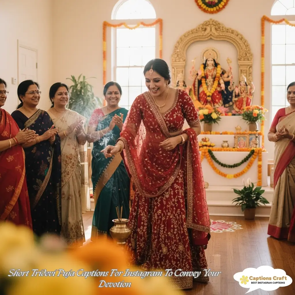 127+ Inspiring Tridevi Puja Captions For Instagram and Quotes You Can't Miss