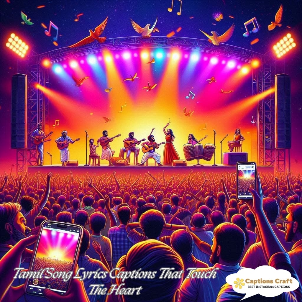 123+ Charming Tamil Song Lyrics Captions For Instagram and Inspiring Quotes in 2026