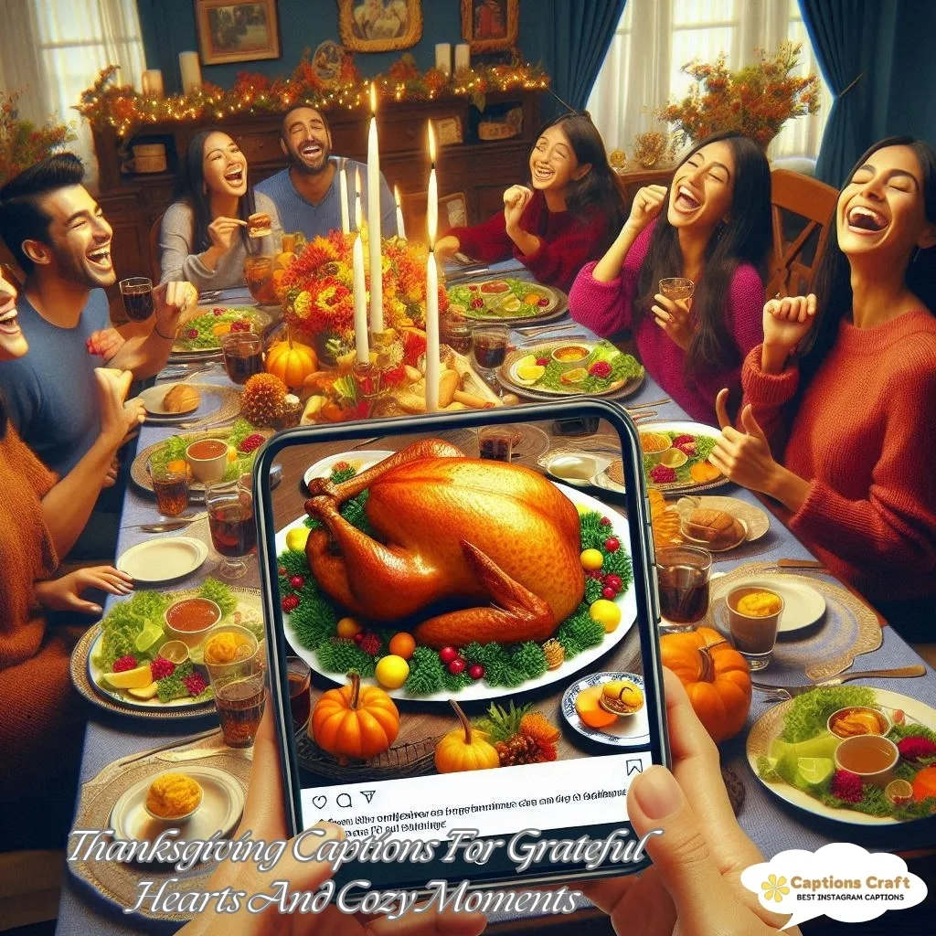 135+ Inspiring Thanksgiving Captions For Instagram and Quotes to Share Gratitude