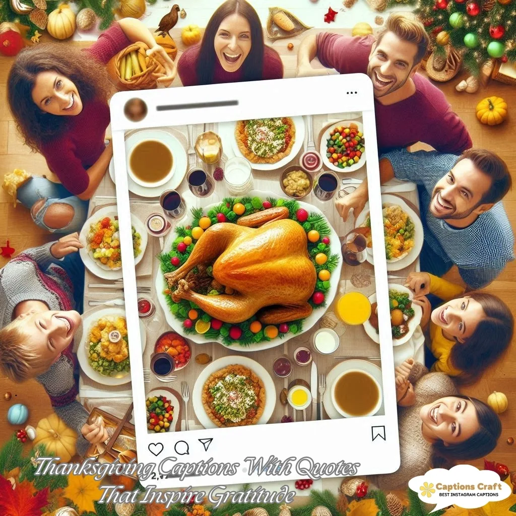 135+ Inspiring Thanksgiving Captions For Instagram and Quotes to Share Gratitude