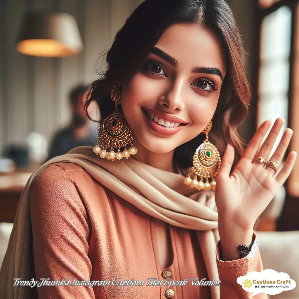 147+ Radiant Jhumka Captions For Instagram That Shine Brightly