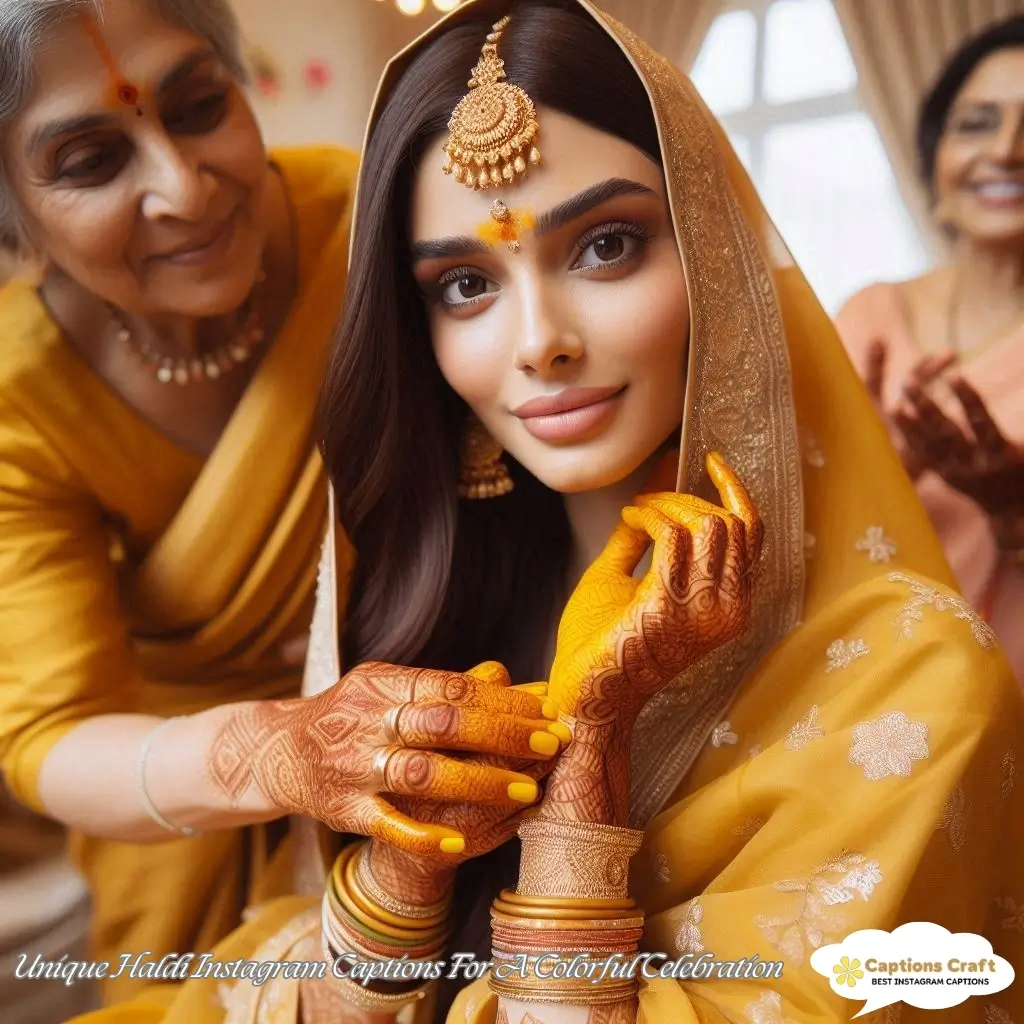 127+ Creative Haldi Captions For Instagram and Quotes to Brighten Your Celebrations